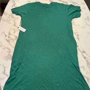 Green Women's t-shirt dress